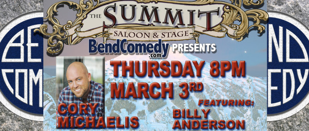 Cory Michaelis - Billy Anderson - Summit - FB Cover Photo